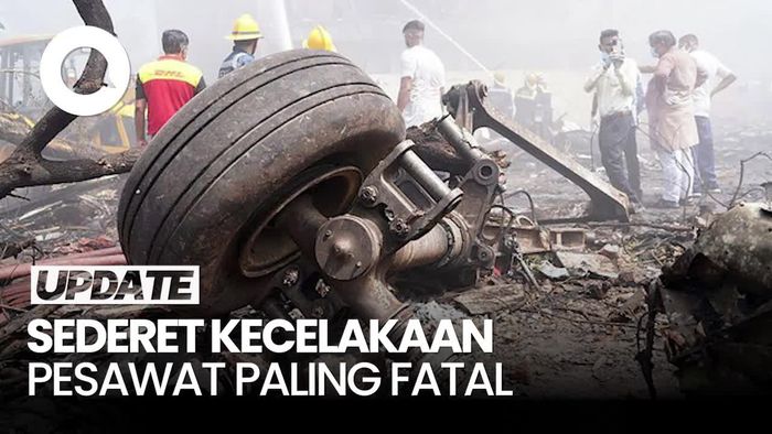 Video Kecelakaan Pesawat Paling Fatal dalam 1 Dekade Terakhir, Ada dari RI