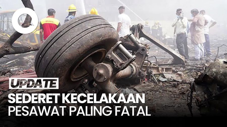 Video Kecelakaan Pesawat Paling Fatal dalam 1 Dekade Terakhir, Ada dari RI