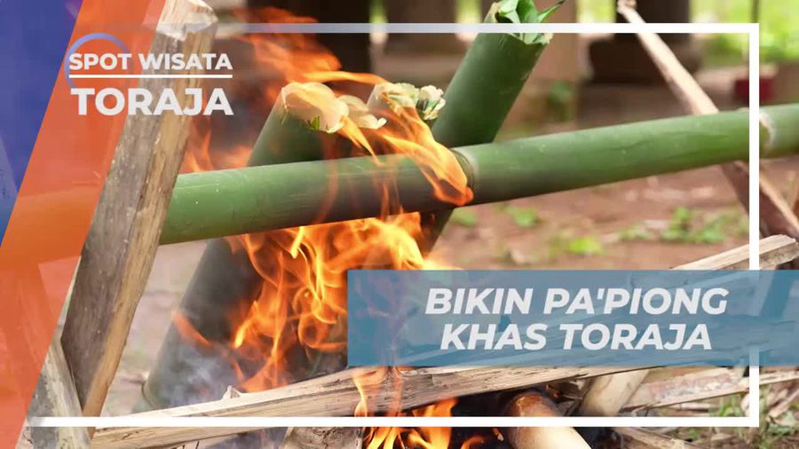 Membuat Olahan Papiong Ayam Tradisional Toraja