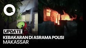 Video: Empat Rumah di Asrama Polisi Tallo Makassar Dilahap Si Jago Merah