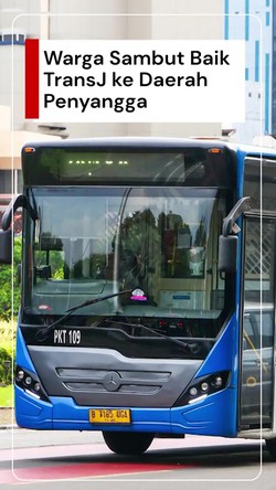 Video: Warga Senang Rute TransJ Melebar ke Daerah Penyangga Jakarta, Tapi....