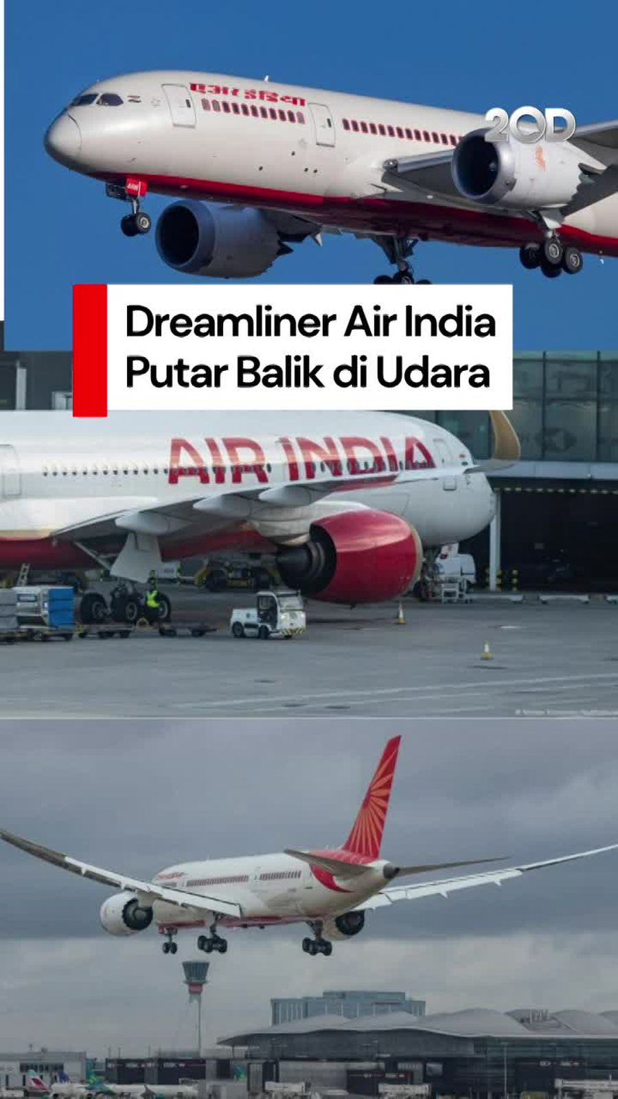 Video: Pesawat Air India Putar Balik gegara Masalah Teknis di Udara