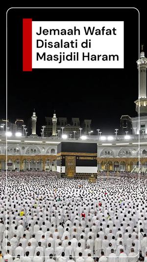 Video Jemaah Haji RI yang Wafat di Makkah Disalati di Masjidil Haram