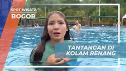 Melakukan Tantangan Seru di Kolam Renang Pelangi Cafe Bogor