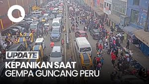 Video Kepanikan Jemaat Gereja di Lima Saat Gempa M 6,1 Guncang Peru
