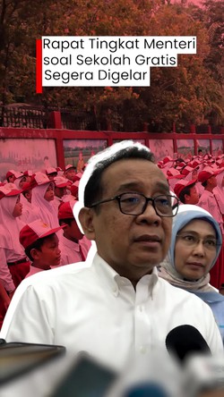 Video: Menko PMK Bakal Cek Progres Rencana SD-SMP Swasta Gratis