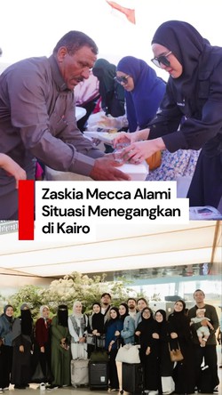 Video Zaskia Mecca Ikut March to Gaza: Kena Sweeping-Diikuti Polisi Kairo