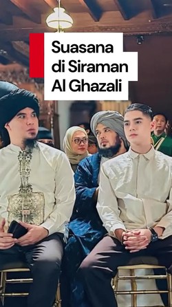 Video Ustaz Derry Cerita Momen di Siraman Al Ghazali: Dhani Nahan Tangis