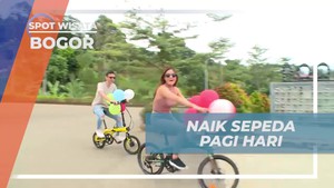 Bersepeda Pagi Hari di Pelangi Cafe Bogor
