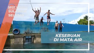 Melakukan Aktivitas Seru di Mata Air Lotong, Sulawesi Selatan