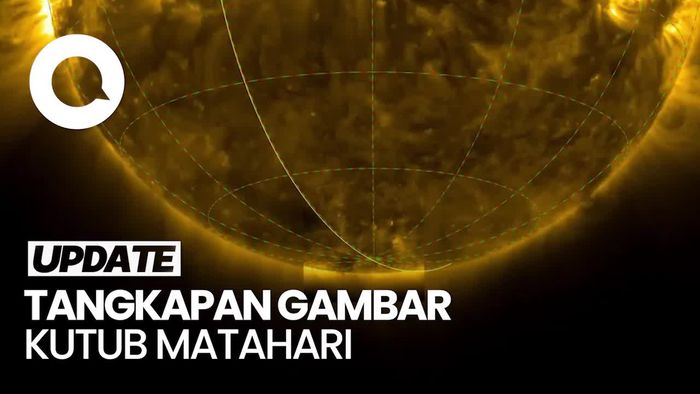 Video: Potret Bagain Kutub Matahari Tertangkap Kamera Ilmuwan
