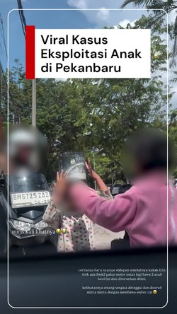 Video Viral Ibu Antar Anak Mengemis, Pekanbaru Bukan Lagi Kota Layak Anak