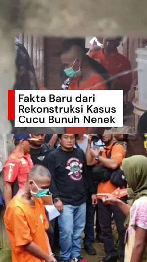 Video: Kebohongan Terungkap di Rekonstruksi Kasus Cucu Bunuh Nenek di Ciamis