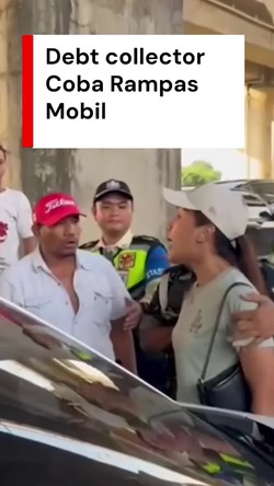 Video: Viral Aksi Debt Collector Coba Rampas Mobil di Stasiun Whoosh Halim