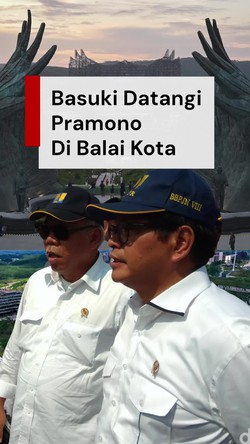 Video: Basuki ke Balai Kota Jakarta, Pramono Dukung Pembangunan IKN