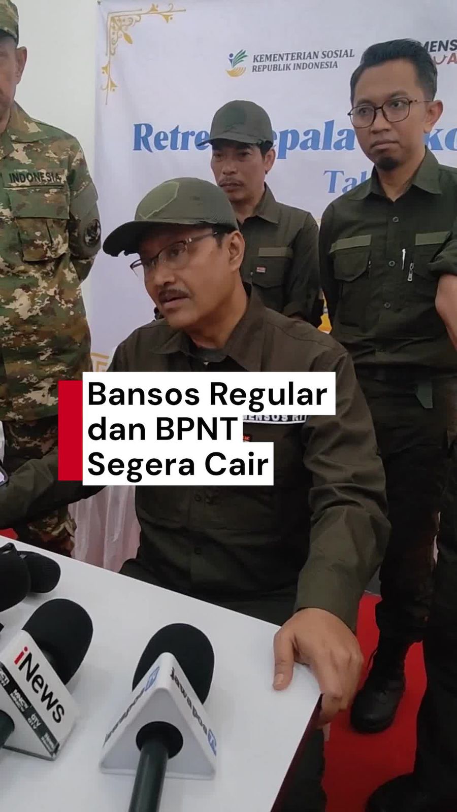 Video: Mensos Ipul Pastikan Bansos Regular dan BPNT Cair Bulan Ini
