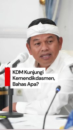 Video: Atip Latipulhayat Ungkap Hasil Kunjungan KDM ke Kemendikdasmen