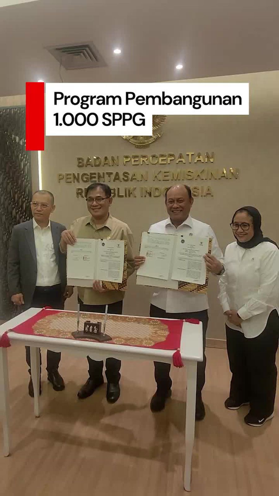 Video: BP Taskin-BGN Akan Bangun 1.000 SPPG di Daerah Miskin dan 3T