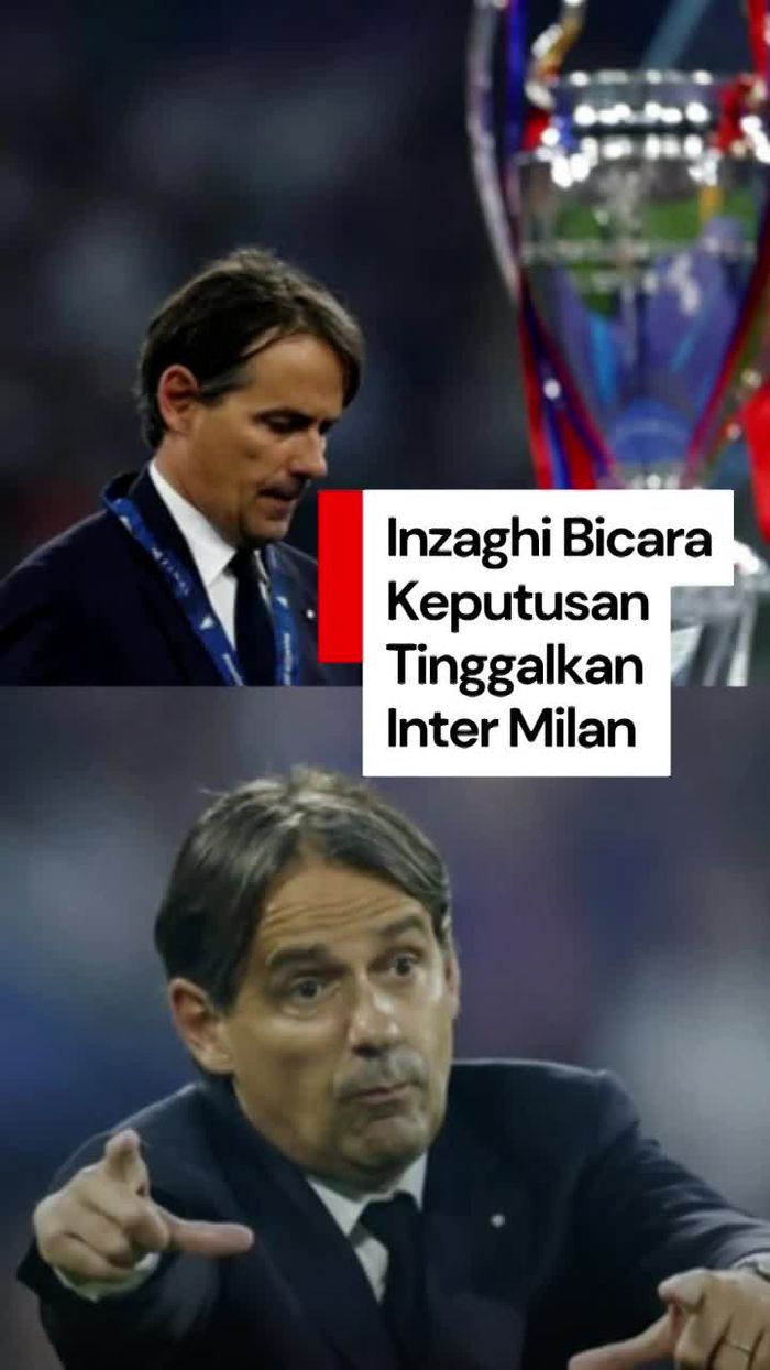 Video: Disebut Tinggalkan Inter dalam Keadaan Terpuruk, Ini Kata Inzaghi