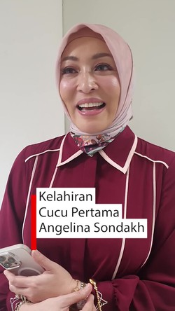 Video: Senangnya Angelina Sondakh Memiliki  Cucu Pertama