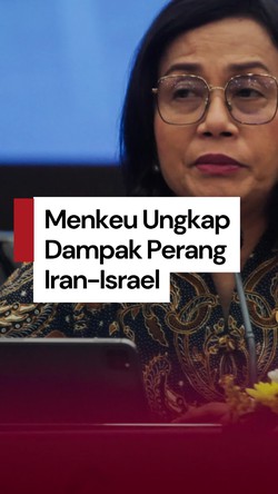 Video Sri Mulyani: Perang Iran-Israel Bikin Harga Minyak Dunia Naik