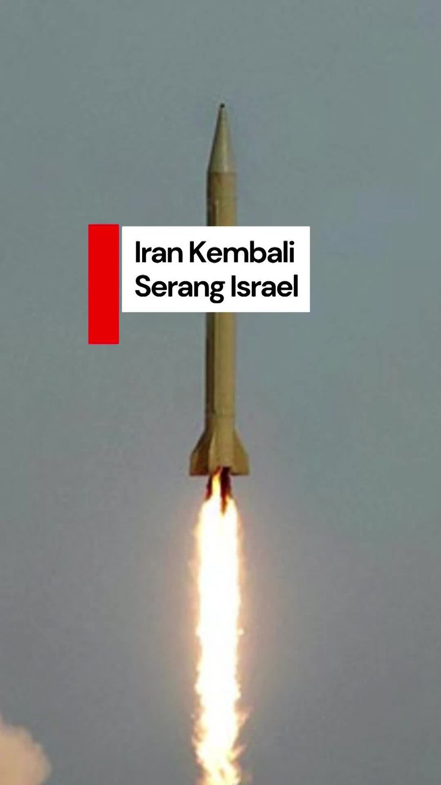 Video: Detik-Detik Serangan Rudal Iran ke Tel Aviv, Israel Klaim Berhasil Tangkis
