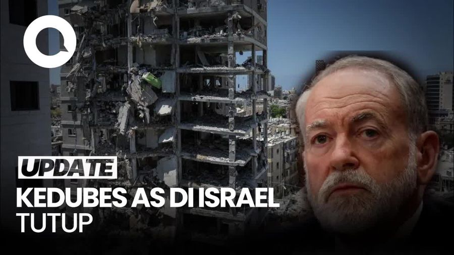 Video: AS Tutup Kedubesnya di Yerusalem Imbas Perang Iran-Israel