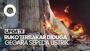 Video: Ruko di Padang Terbakar, Diduga gegara Sepeda Listrik Meledak