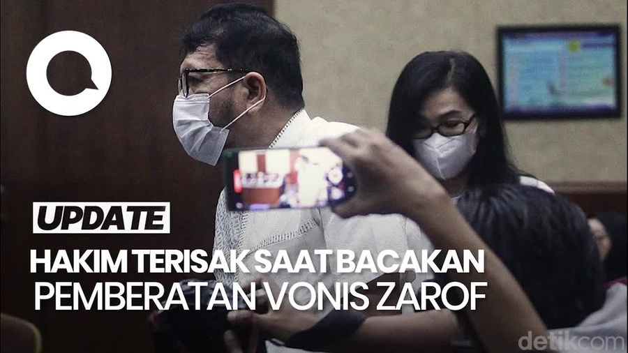 Video Hakim Ketua Terisak Ketika Sebut Zarof Serakah-Cederai Nama MA