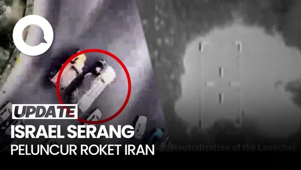 Video: Detik-Detik Israel Serang Peluncur Roket Iran di Teheran