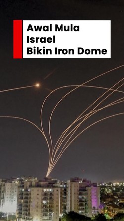 Video Sejarah Israel Bikin Iron Dome
