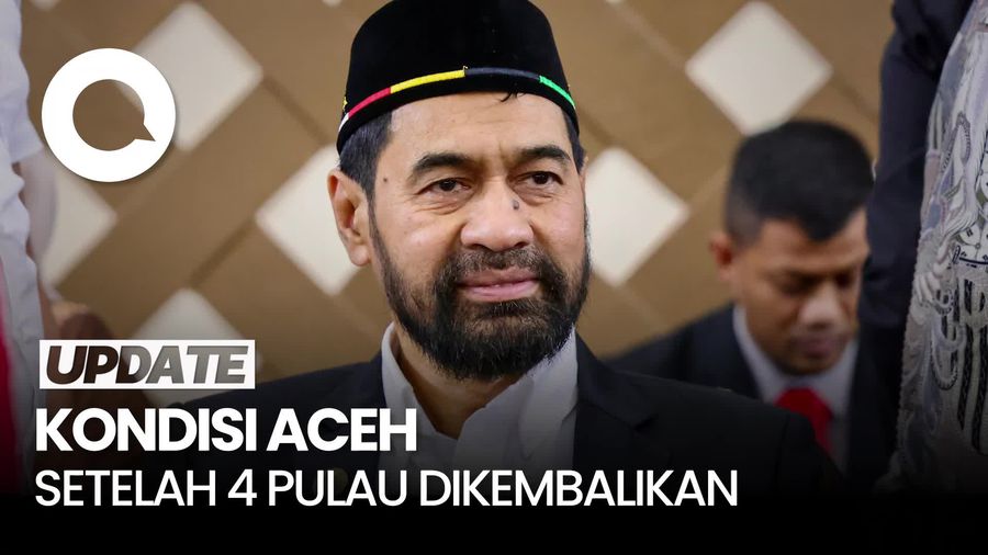 Video Gubernur Muzakir Manaf Usai 4 Pulau Dikembalikan: Aceh Aman Damai