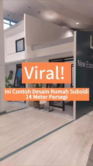 Video: Viral! Ini Wujud Rumah 14 Meter Persegi