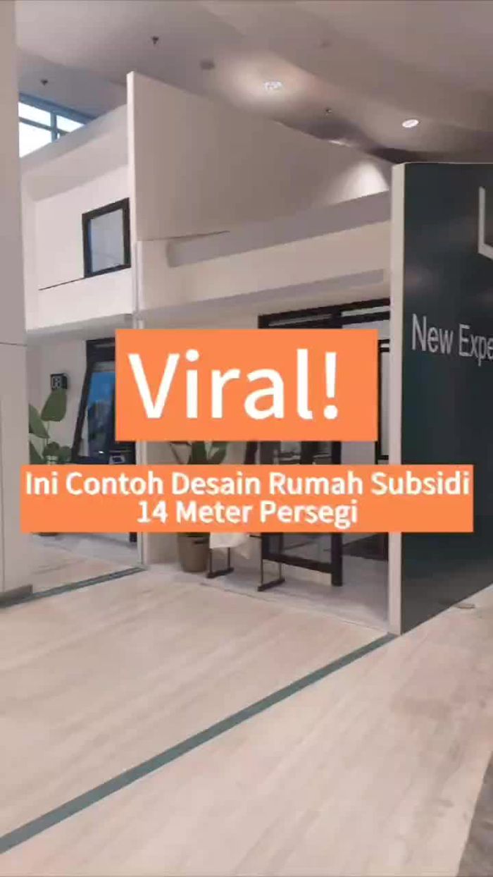 Video: Viral! Ini Wujud Rumah 14 Meter Persegi