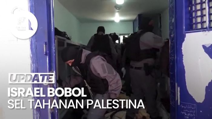 Video: Detik-Detik Pasukan Israel Bobol Sel Tahanan Palestina