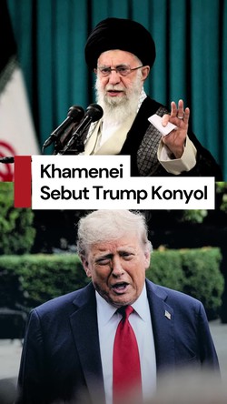 Video Khamenei: Pernyataan Presiden AS Konyol, Iran Tak Takut Ancaman!