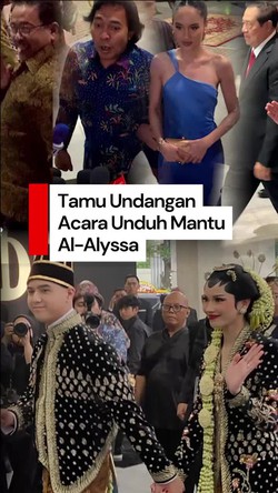 Video: SBY hingga Rano Karno Hadiri Acara Unduh Mantu Al Ghazali-Alyssa 