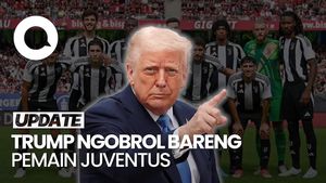 Video Pemain Juventus Temui Donald Trump di Gedung Putih, Bahas Apa?