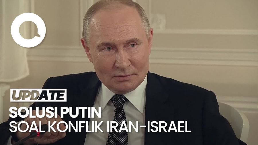 Video: Putin Sebut Konsolidasi Antar Pemimpin Bisa Akhiri Perang Iran-Israel