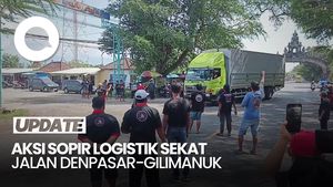 Video: Tolak Aturan ODOL, Sopir Logistik Sekat Jalan Denpasar-Gilimanuk