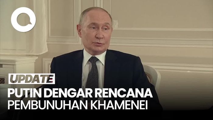 Video: Respons Putin soal Rencana Pembunuhan Khamenei oleh AS-Israel