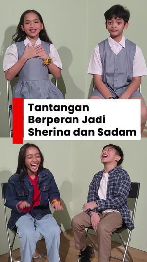 Video Ini Adegan Tersulit Sherina-Sadam di Musikal Petualangan Sherina