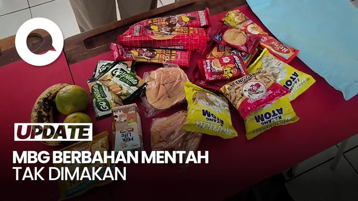 Video Ortu Siswa Kecewa Dapat MBG Berbahan Mentah: Terbuang Sia-sia