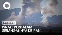 Video Israel Perdalam Serangannya, Sasar Lokasi Terkait Nuklir Iran