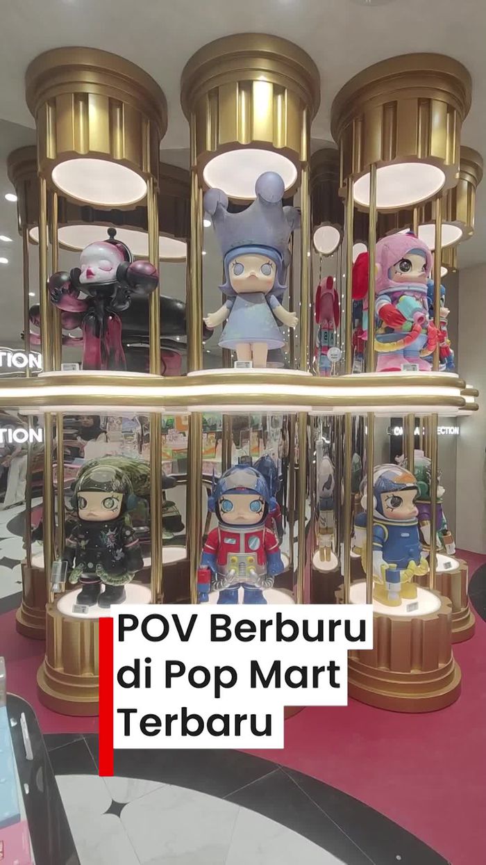 Video: Berburu Koleksi Terbaru Pop Mart di Central Park, Masih Nge-hits?