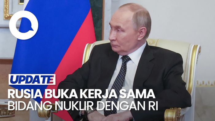 Video Putin ke Prabowo: Kami Terbuka Kerja Sama dengan RI di Bidang Nuklir