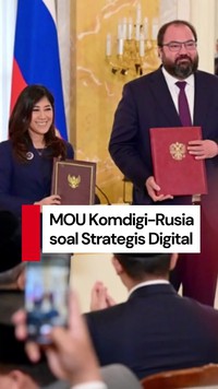 Video: Kemkomdigi-Rusia Tanda Tangani MOU Terkait Sub-Komite Khusus