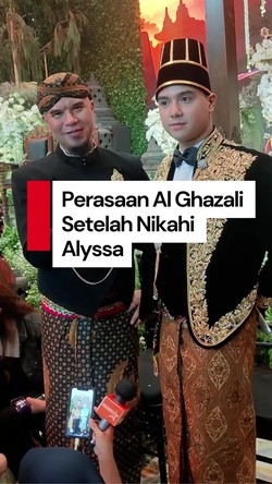 Video: Al Ghazali Merasa Lega Setelah Resmi Menikah dengan Alyssa Daguise