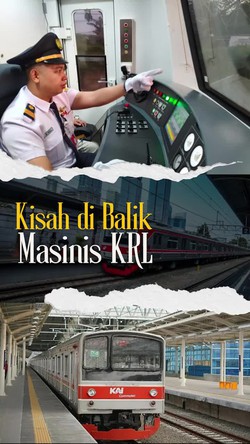 Video: Kisah Masinis KRL, Pahlawan Antar-Jemput Jutaan Orang Tiap Hari