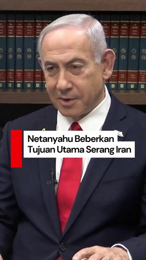 Video Tujuan Utama Israel Serang Iran: Bukan untuk Jatuhkan Rezim